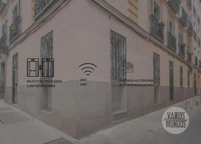 Bajo Duplex 7Pax A 5 Min De Gran Via-Malasana