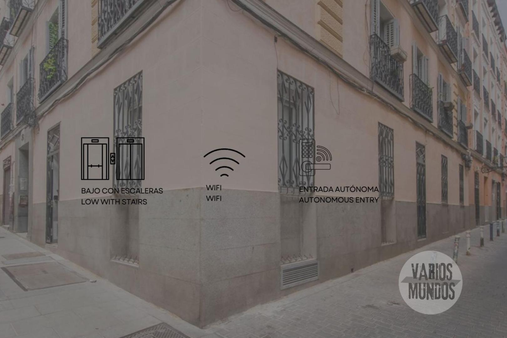 Apartment Bajo Duplex 7pax A 5 Min De Gran Via-malasana Madrid